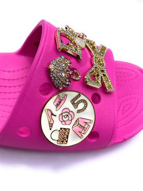 louis vuitton crocs charm